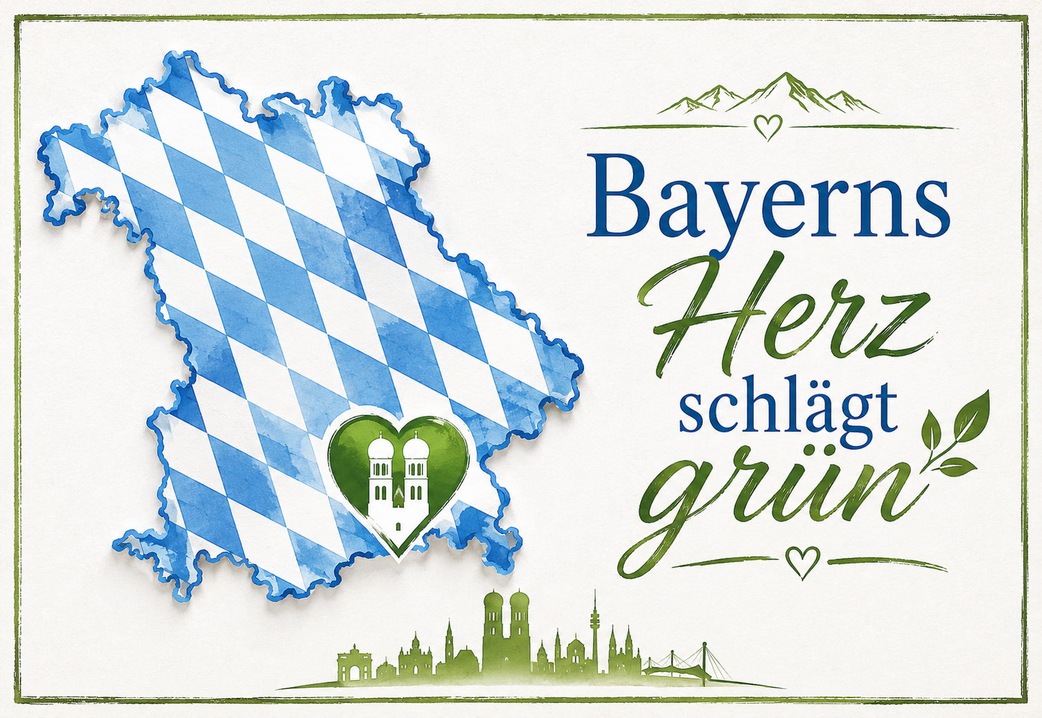 Bayern ist grün